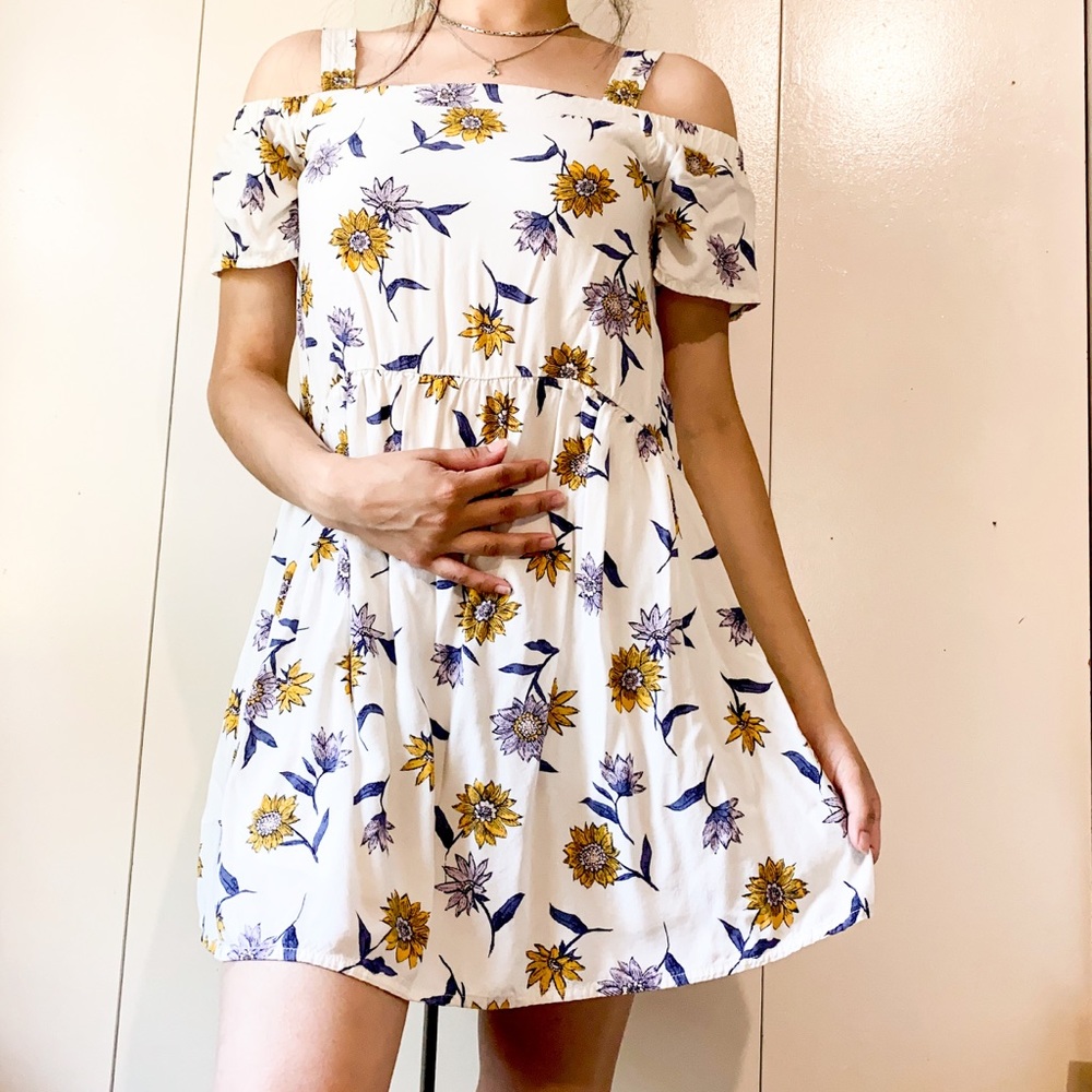 Off the shoulder dress